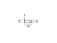 Крючок Cisal Xion XI090710 схема 2