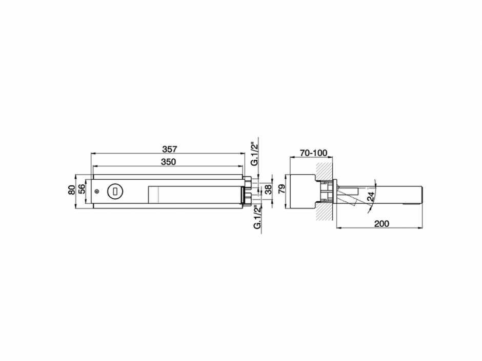 Смеситель для раковины Cisal Wave WA002511 ФОТО