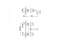 Смеситель для кухни Cisal Tr TR000380 схема 2