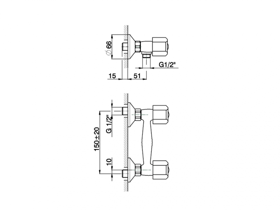 Смеситель для душа Cisal Tr TR000441 ФОТО