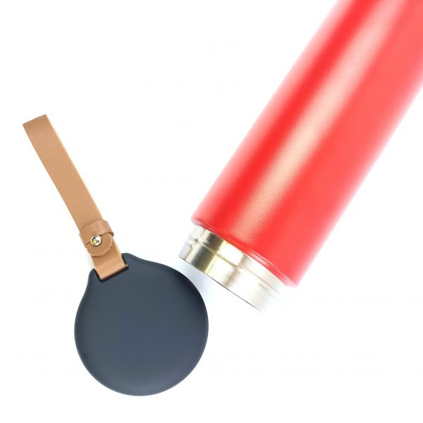 Термос Stripe красный