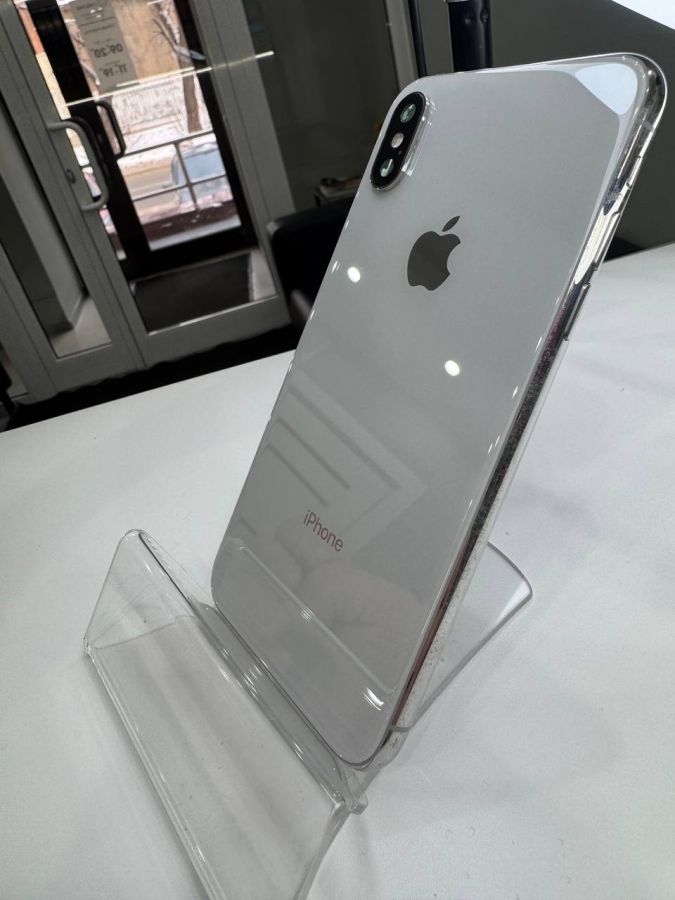 Apple iPhone корпус XS сборе со шлейфами, стеклом камеры оригинал с разбора (снятый) потертости на рамке, крышка почти идеал  белый