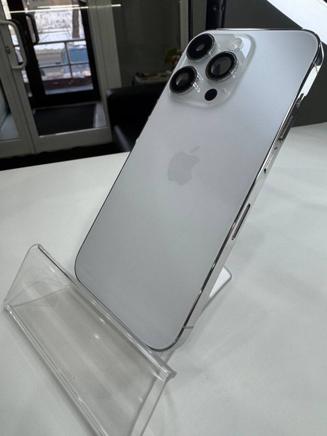 Apple iPhone корпус 14 Pro  в сборе со шлейфами, стеклом камеры оригинал с разбора (снятый) одна царапина на рамке, остальное идеал Белый