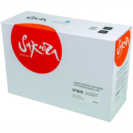 Картридж Sakura SACF361X Cyan