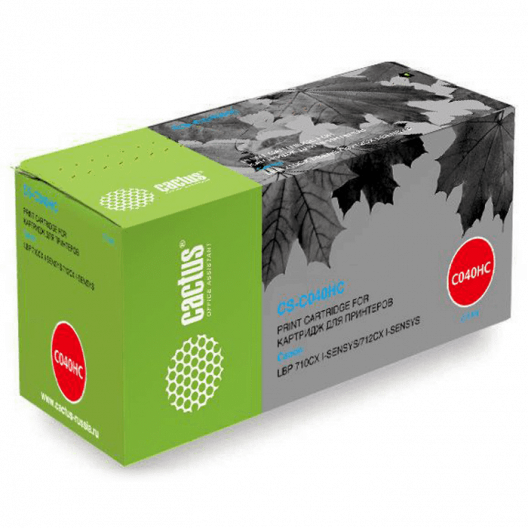 Картридж Cactus CS-C040HC Cyan