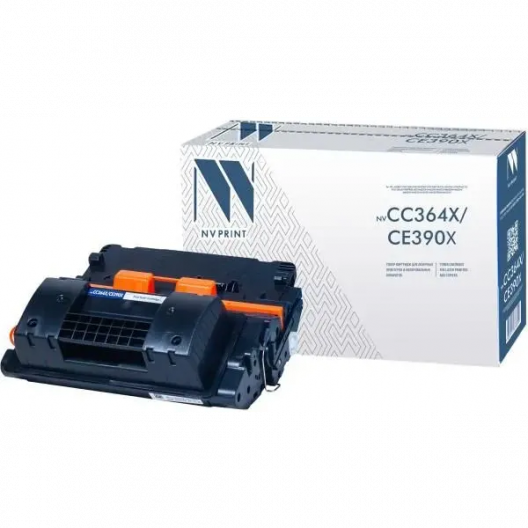 Картридж NV Print CC364X/CE390Х Black