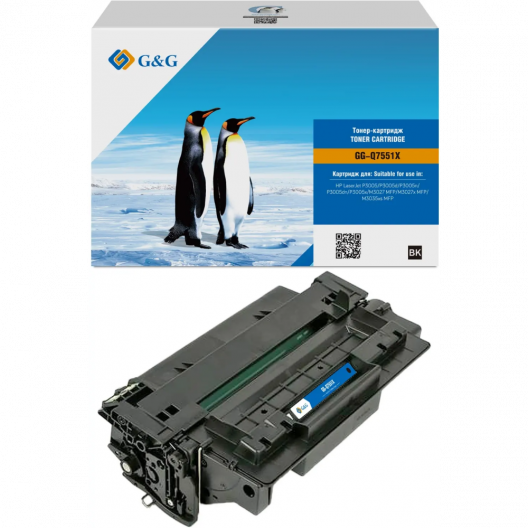 Картридж GG GG-Q7551X Black