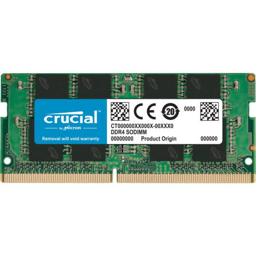 Оперативная память 8Gb DDR4 3200MHz Crucial SO-DIMM (CT8G4SFRA32A)