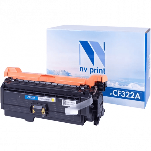 Картридж NV Print CF322A Yellow