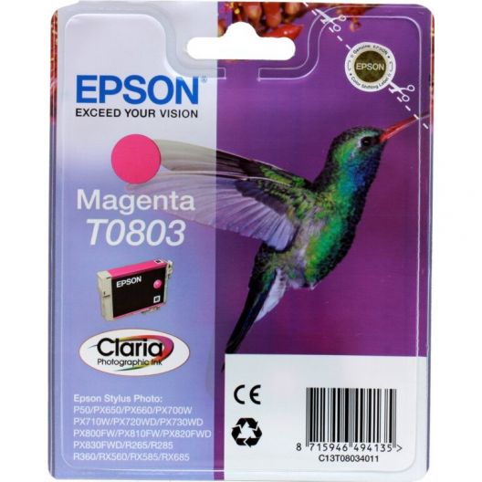 Картридж Epson C13T08034011 Magenta