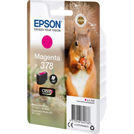 Картридж Epson C13T37834020 Magenta