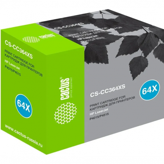 Картридж Cactus CS-CC364XS Black