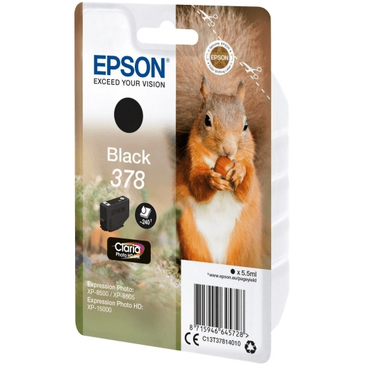 Картридж Epson C13T37814020 Black
