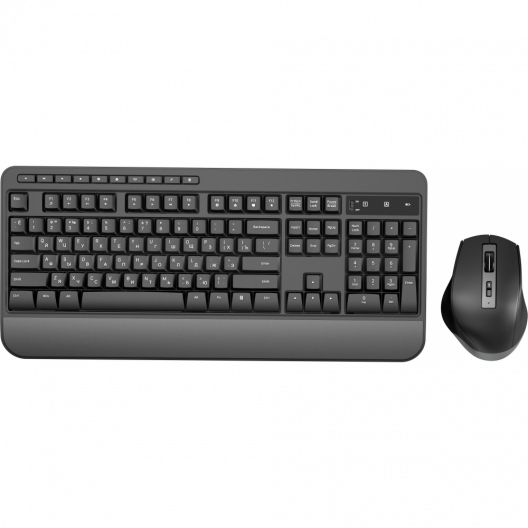 Клавиатура + мышь Oklick S290W Black