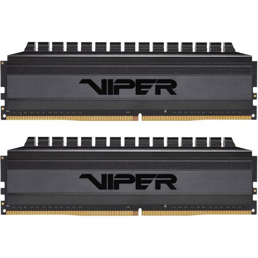 Оперативная память 8Gb DDR4 3000MHz Patriot Viper 4 Blackout (PVB48G300C6K) (2x4Gb KIT)