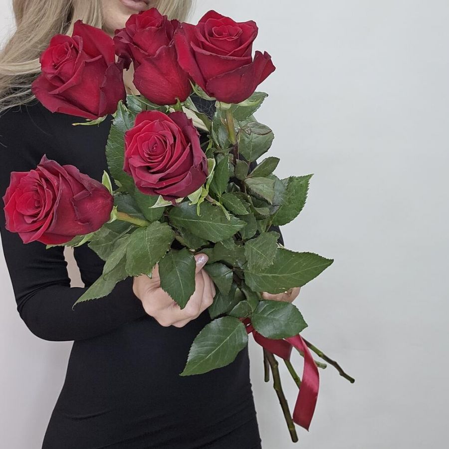Букет из из красных роз Эквадор ️