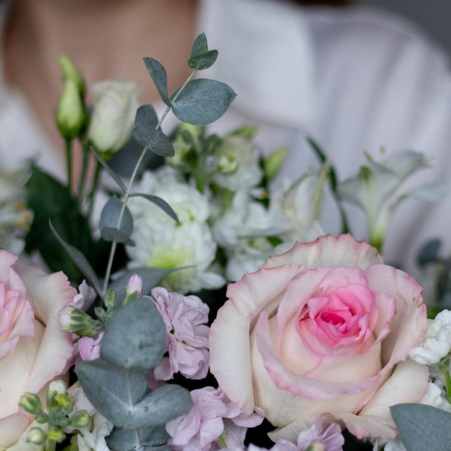 Розы в коробке