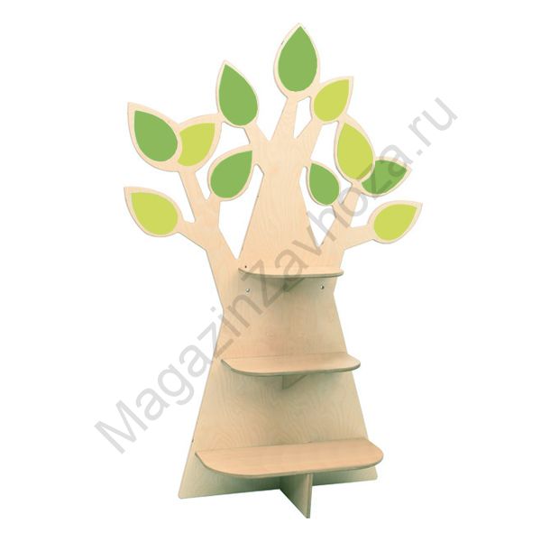 Стеллаж модель 16 - 4 пристенный