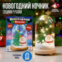 Набор для творчества «Новогодний ночник. Дед Мороз», с игрушкой