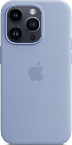 Силиконовый чехол для iPhone 13 Pro Max (Голубой)