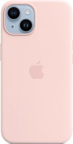 Силиконовый чехол для iPhone 14 (Розовый)