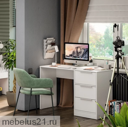 Стол письменный Марли Белый