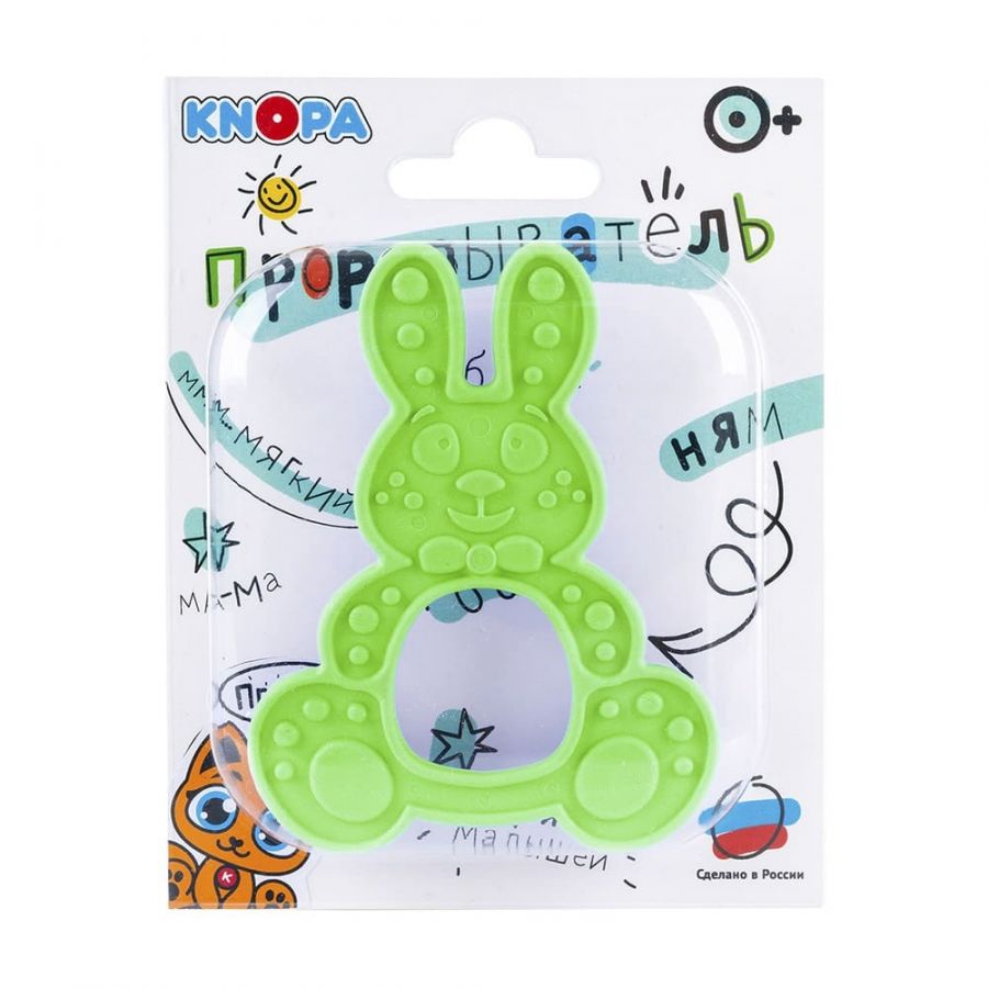 Прорезыватель "Зайка"    КНОПА