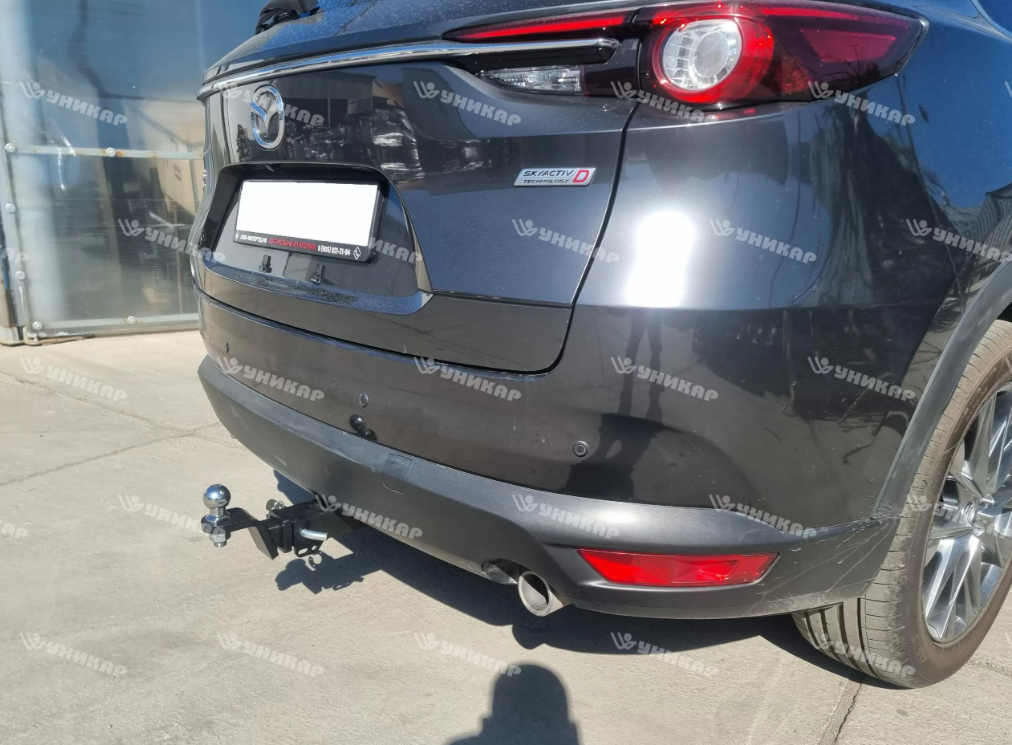 Mazda CX-8 I поколение дорест. (2017-2022) под квадрат