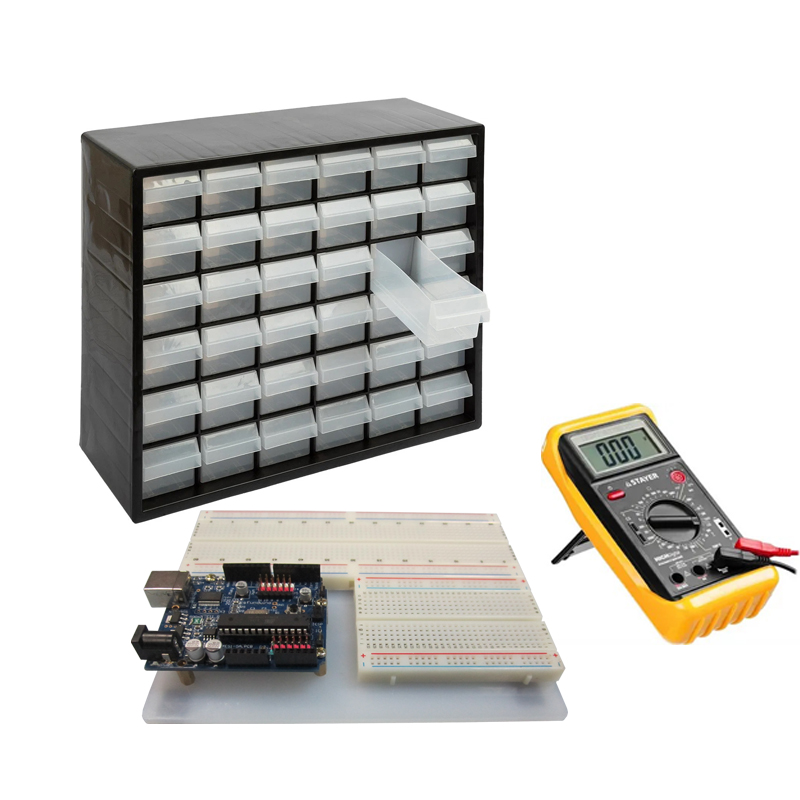 Образовательный набор по электронике, электромеханике и микропроцессорной технике