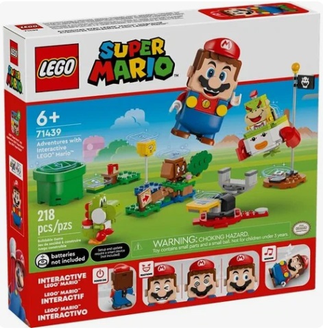 Конструктор LEGO Super mario Приключения с интерактивным Mariо 71439