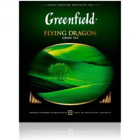 Чай зеленый Greenfield Flying Dragon, 100 пакетиков