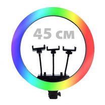 Кольцевая лампа RGB MJ45, 45см, Без штатива