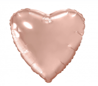 Шар (18/45) Сердце, Розовое золото