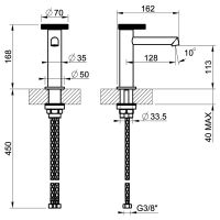 схема Gessi Anello 63302.031