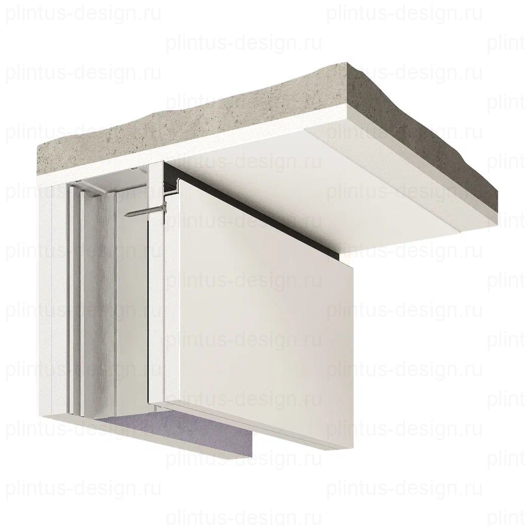 Decaro D003A универсальный теневой профиль Чёрный