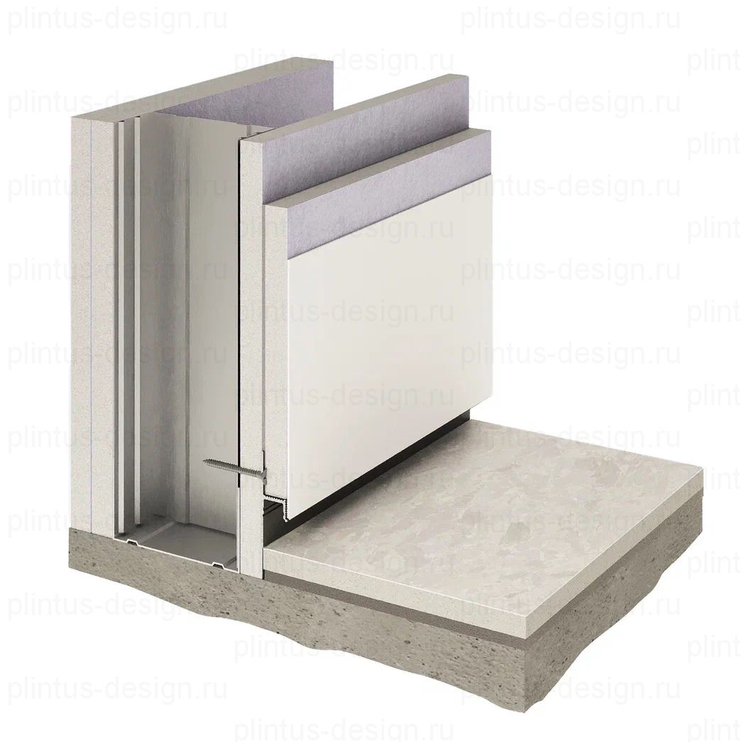 Decaro D003 универсальный теневой профиль Под покраску