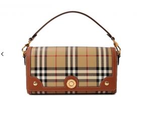 BURBERRY TOP HANDLE NOTE BAG