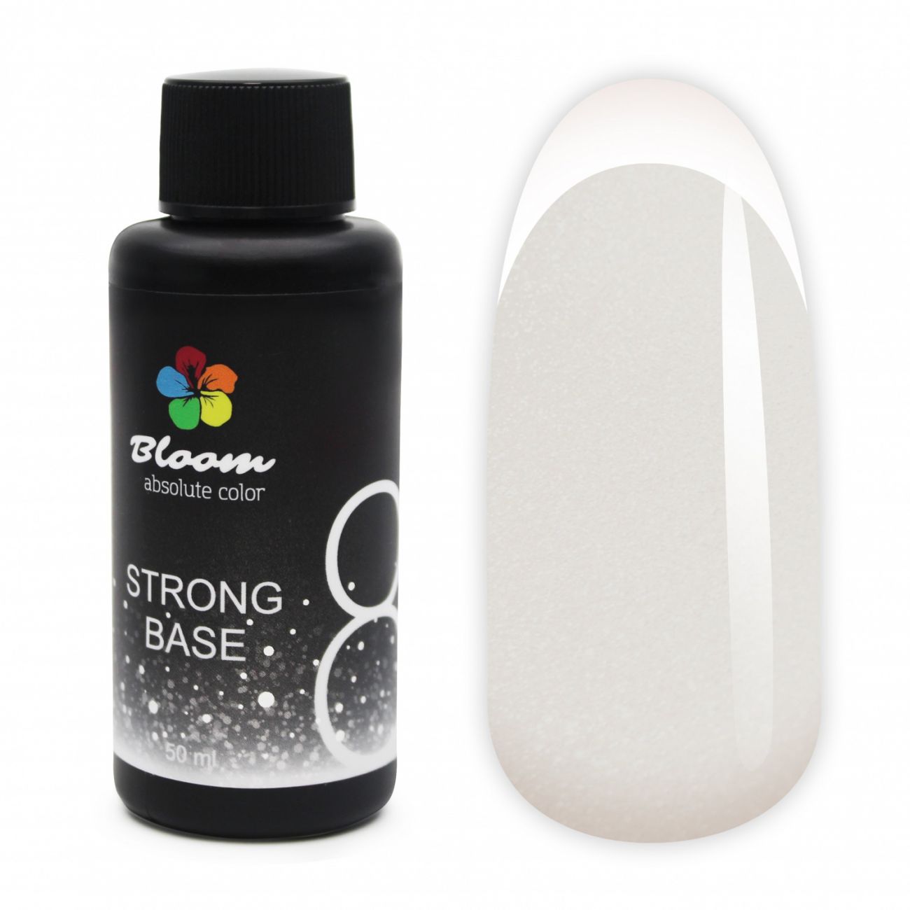 База Bloom Strong жесткая оттенок №08 50 мл