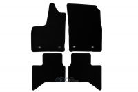 Коврики в салон Klever Econom TOYOTA Land Cruiser 300, 2021-, кросс., 4 шт. (текстиль) KVR0104810601200K Klever