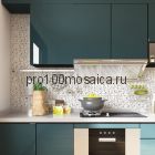 Terrazzo Color. Плитка Мозаика керамогранит, палки , чип 33*145, размер 280*295*6 мм