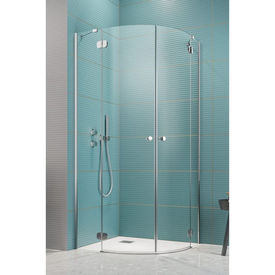 Изображение Душевой уголок Radaway Torrenta PDD четверть круга 90х80 см