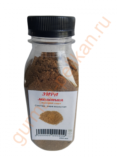 Зира (кумин) молотая, 250 мл