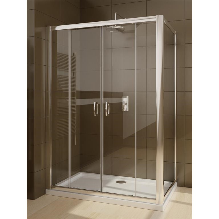 Изображение Двустворчатое душевое ограждение Radaway Premium Plus DWD+S 180х90 см