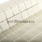 Плитка декоративная стеклянная Atlantis Bianco/Атлантика белый 4*24*24 315*315