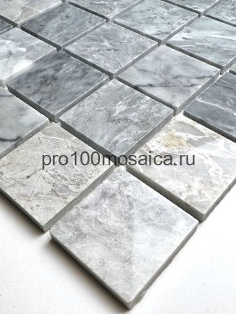 Italy Grey-48 . Мозаика серия STONE,  размер, мм: 305*305*7.чип 48*48 BONAPARTE