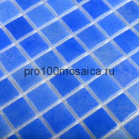 Atlantis Blue Art. Плитка мозаика стеклянная, чип 24х24, размер 315*315*4 мм (Bonaparte)