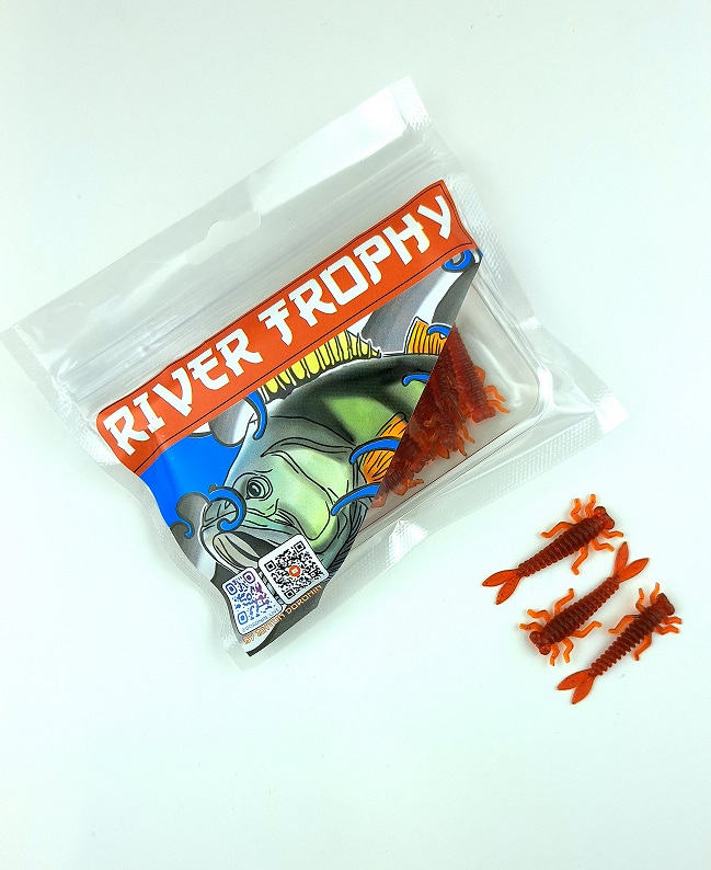 Приманка River Trophy "Larva" цв. Машинное масло UV