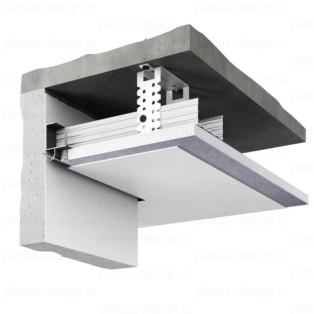 Decaro D005.2 потолочный профиль Чёрный