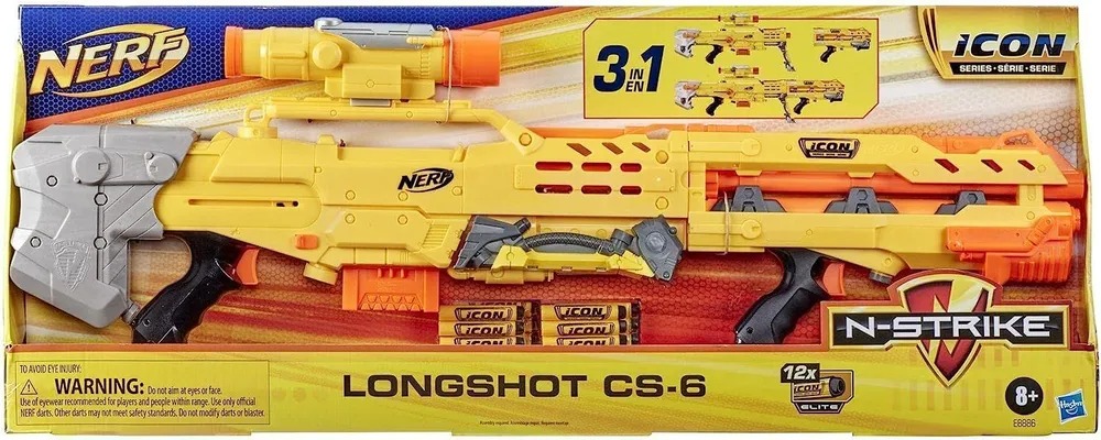 Бластер Нерф Элит Лонгшот - Nerf Elite Longshot E8886