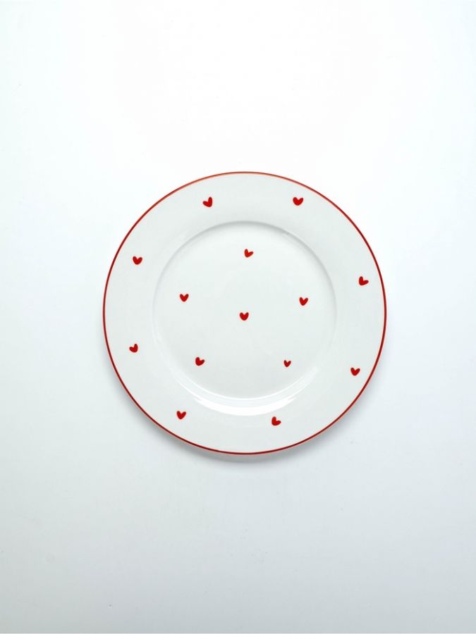 Тарелка керамическая плоская Dolce Ceramo. «Любовь в деталях», 20 см